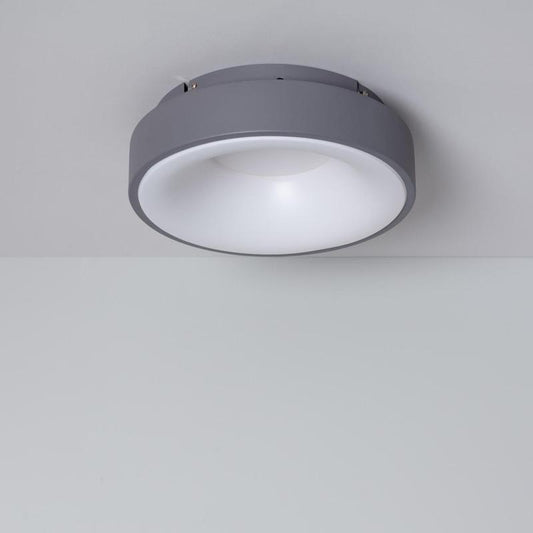 Plafon LED 15W Circular Metal Ø300 mm CCT Seleccionável Wingu
