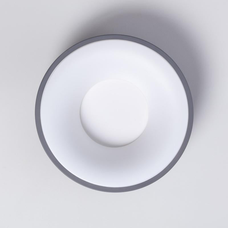 Plafon LED 15W Circular Metal Ø300 mm CCT Seleccionável Wingu