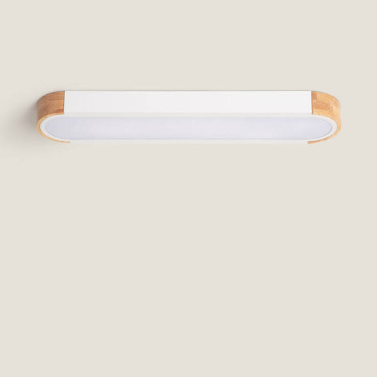 Plafón LED 15W Quadrado em Madeira e Alumínio 370x370 mm CCT Selecionável Dari