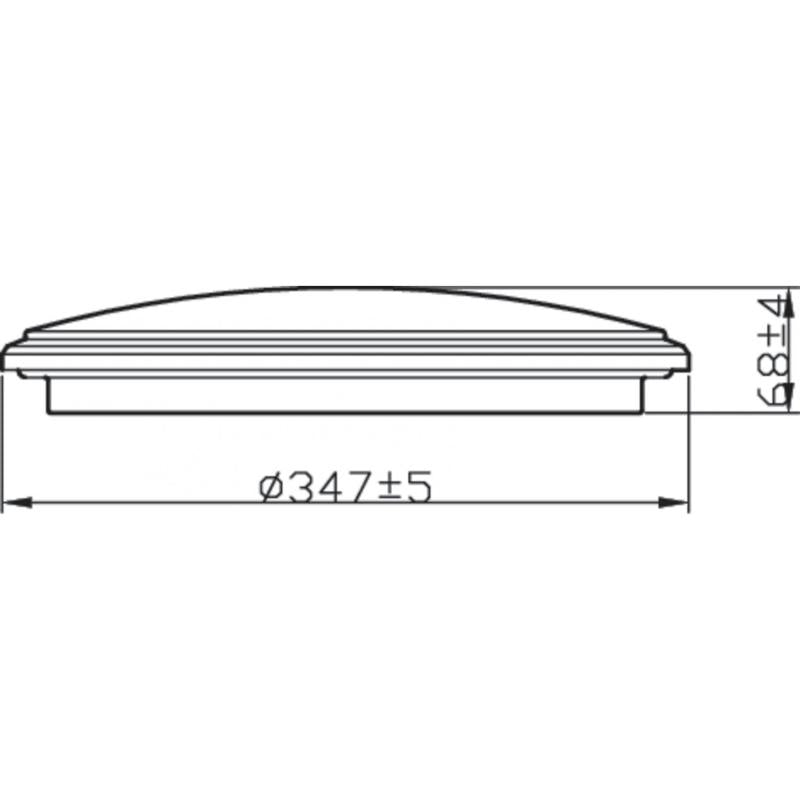 Plafón LED 17W IP44 PHILIPS Spray