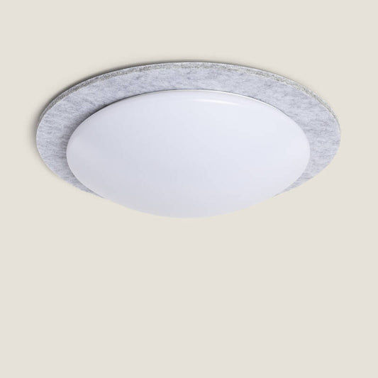 Plafon LED 18W Circular Feltro Ø460 mm CCT Seleccionável Lezhan