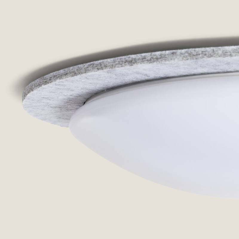Plafon LED 18W Circular Feltro Ø460 mm CCT Seleccionável Lezhan