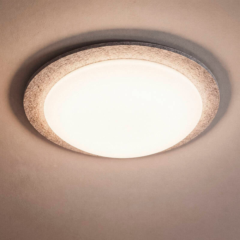 Plafon LED 18W Circular Feltro Ø460 mm CCT Seleccionável Lezhan