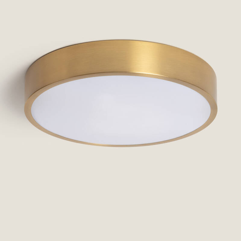 Plafón LED 18W Circular Metal Ø300mm CCT Seleccionável Haydn