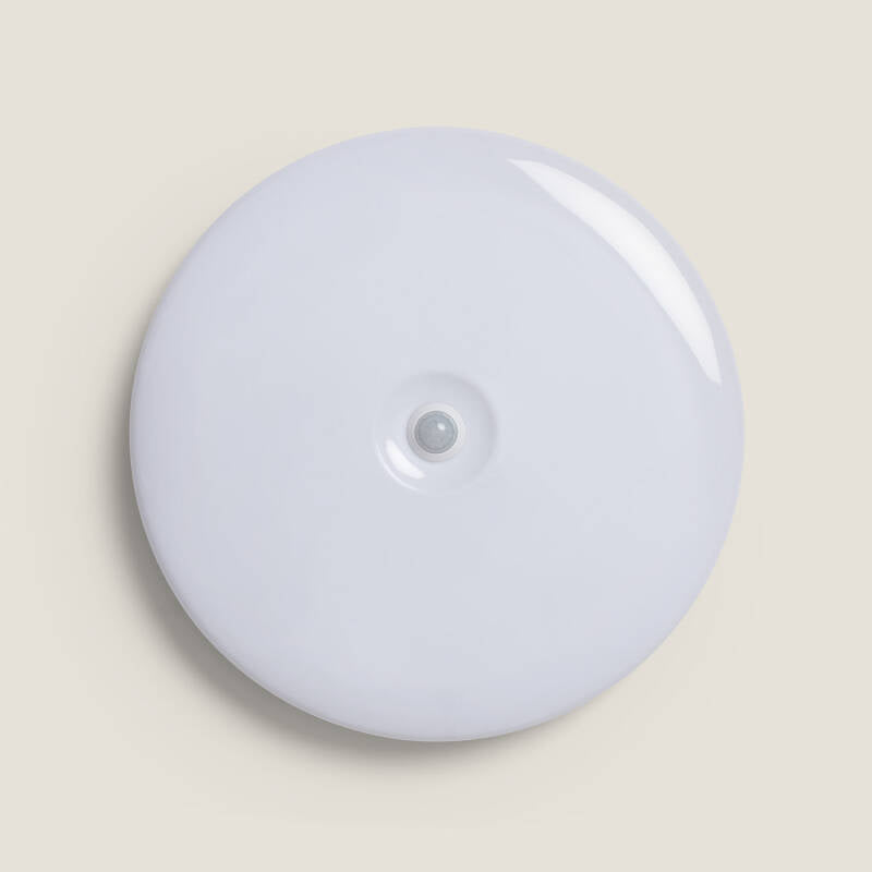 Plafon LED 18W Circular Ø290 mm No Flicker com Sensor de Movimento PIR e Crepuscular