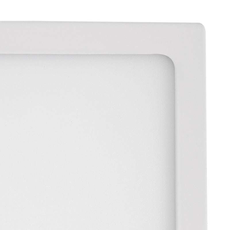 Plafón LED 18W Quadrado Superslim CCT Seleccionável 205x205 mm