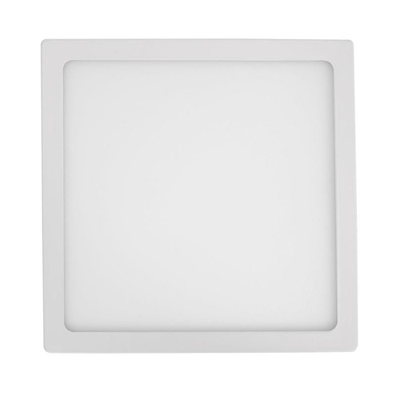 Plafón LED 18W Quadrado Superslim CCT Seleccionável 205x205 mm