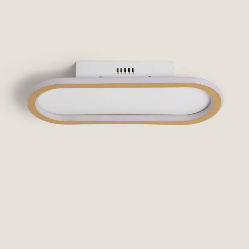 Plafon LED 20W Alumínio Gold Renoir