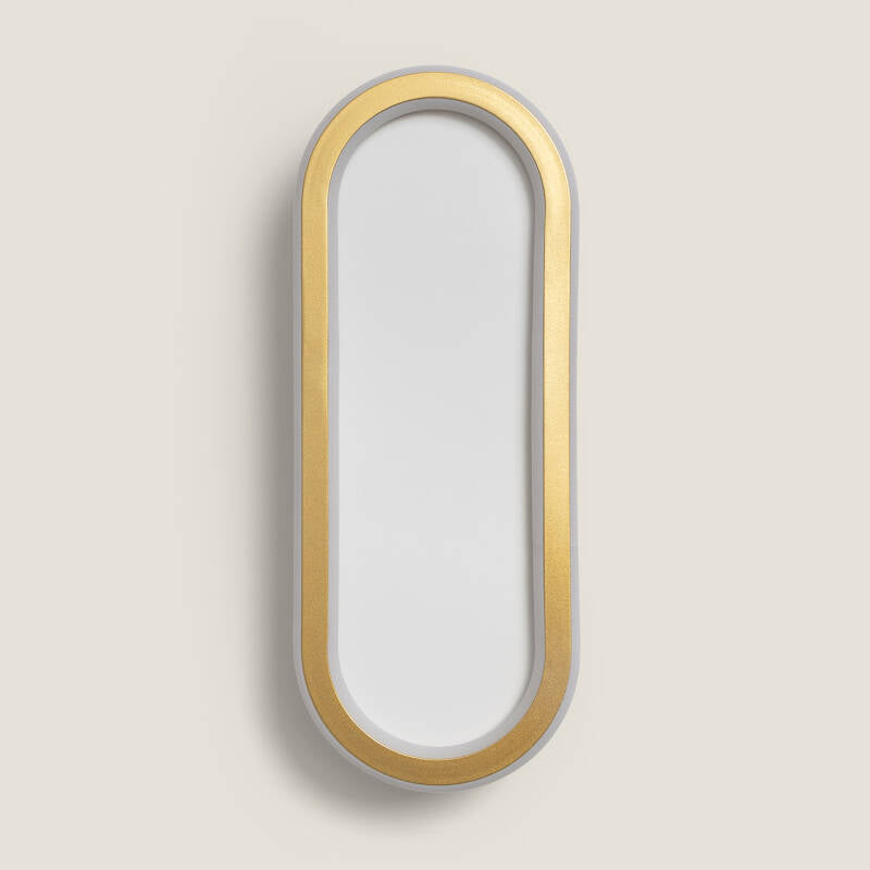 Plafon LED 20W Alumínio Gold Renoir