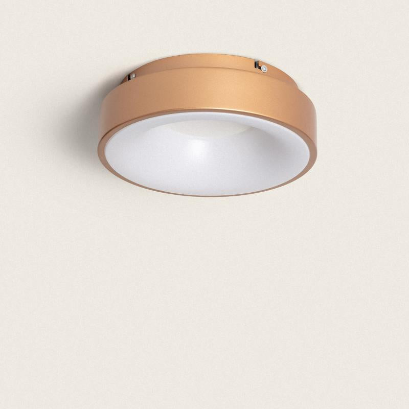 Plafón LED 20W Circular em Alumínio Ø300 mm CCT Selecionável Jacob