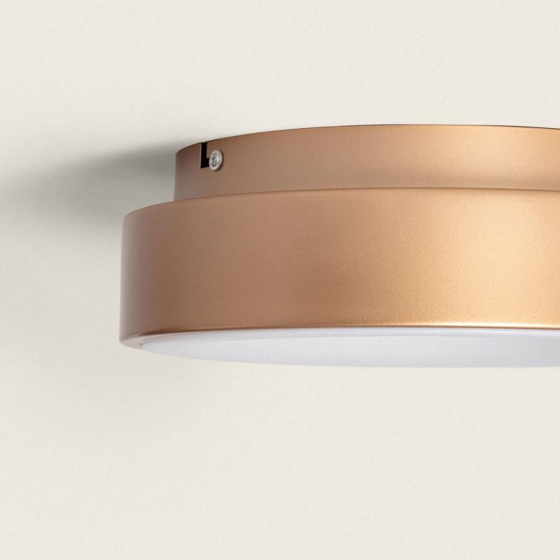 Plafón LED 20W Circular em Alumínio Ø300 mm CCT Selecionável Jacob