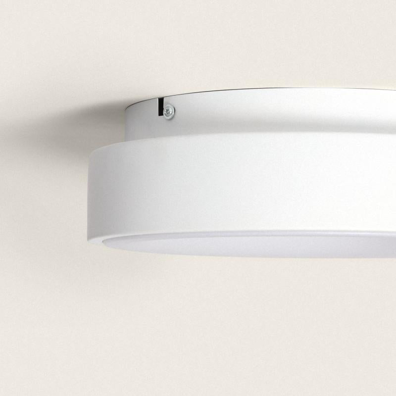 Plafón LED 20W Circular em Alumínio Ø300 mm CCT Selecionável Jacob