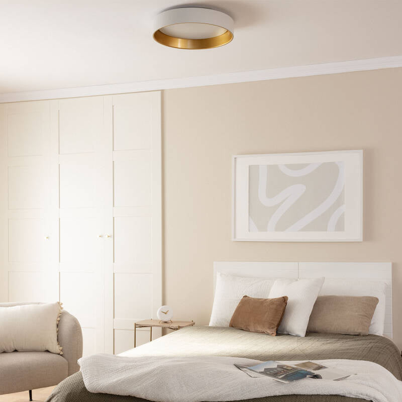Plafon LED 20W Circular Metal Ø450 mm CCT Seleccionável Broadway