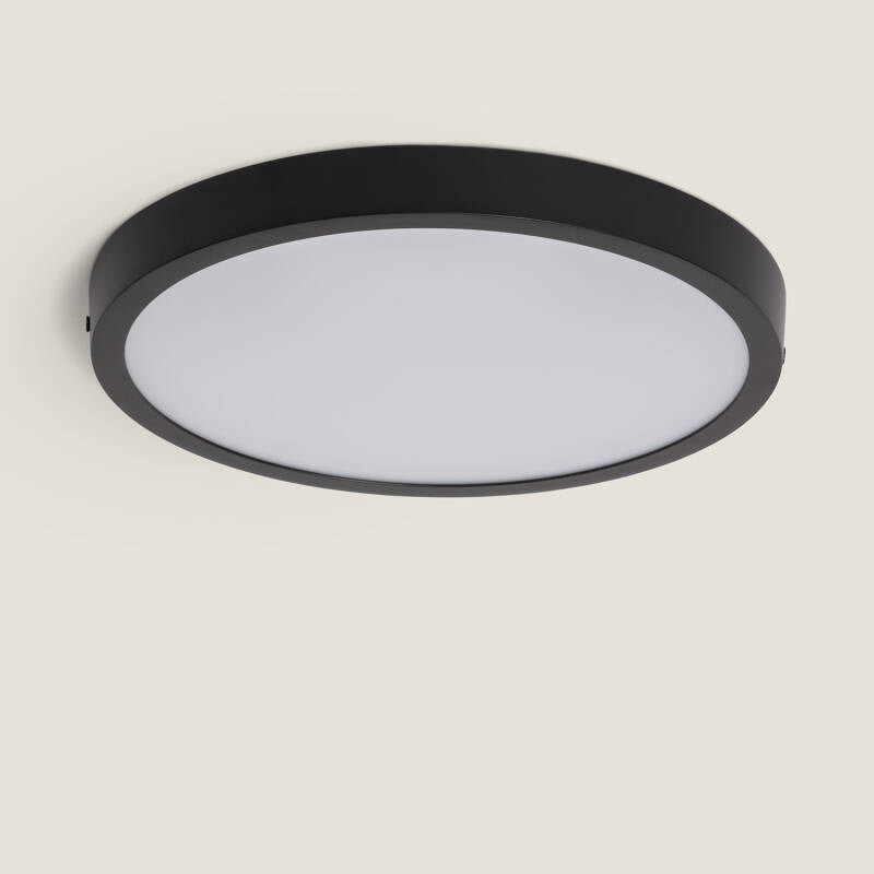 Plafon LED 24W Circular Alumínio Ø280 mm Slim CCT Seleccionável Galán SwitchDimm
