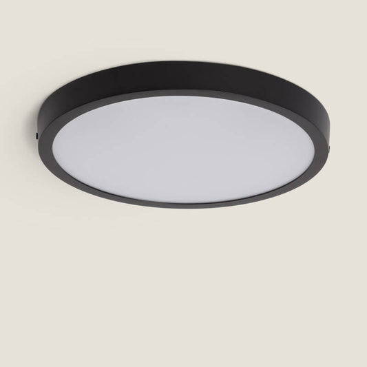 Plafon LED 24W Circular Alumínio Ø280 mm Slim CCT Seleccionável Galán SwitchDimm