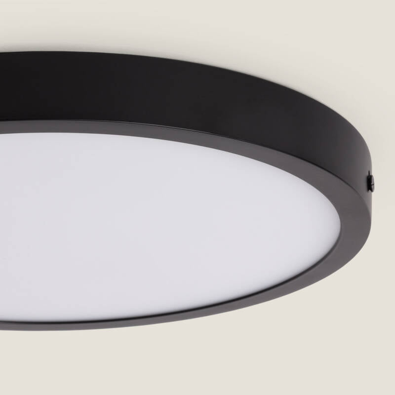 Plafon LED 24W Circular Alumínio Ø280 mm Slim CCT Seleccionável Galán SwitchDimm