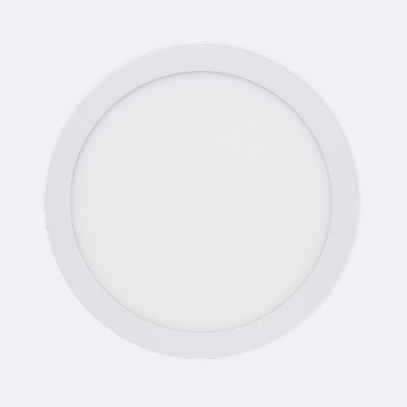 Plafon LED 24W Circular de Alumínio Ø300 mm Regulável Dim To Warm