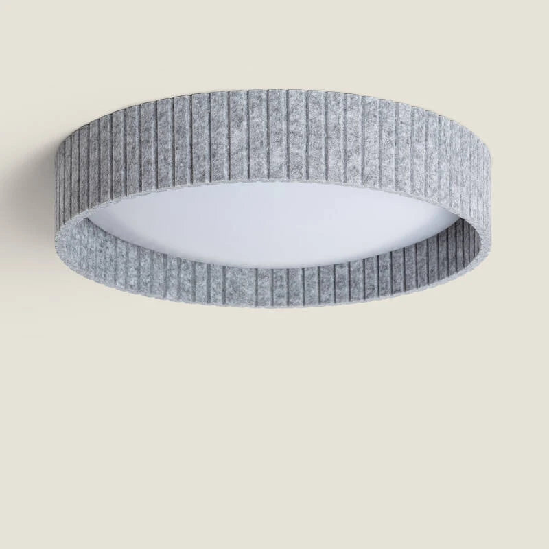 Plafon LED 24W Circular Feltro Ø500 mm CCT Seleccionável Kaptyn