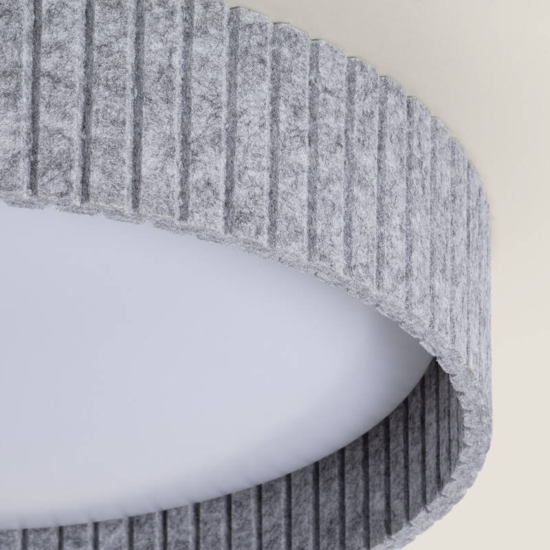 Plafon LED 24W Circular Feltro Ø500 mm CCT Seleccionável Kaptyn
