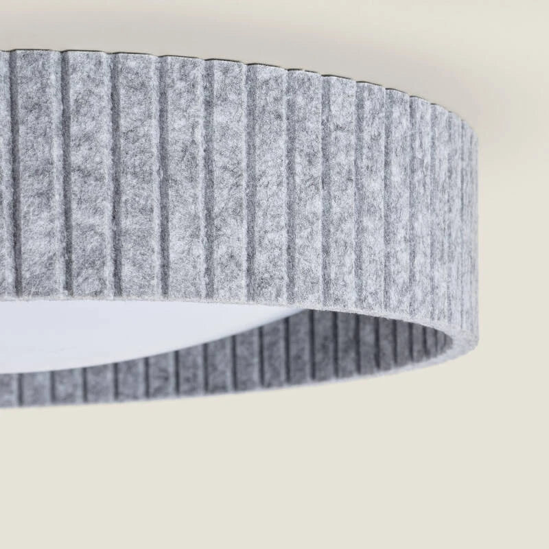 Plafon LED 24W Circular Feltro Ø500 mm CCT Seleccionável Kaptyn