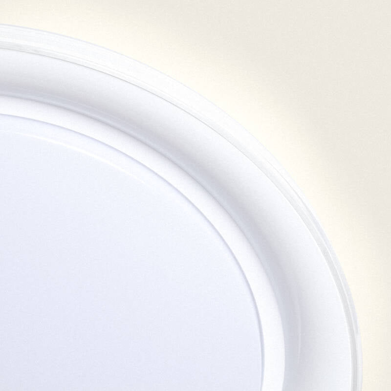 Plafon LED 24W Circular Metal CCT Seleccionável Karry
