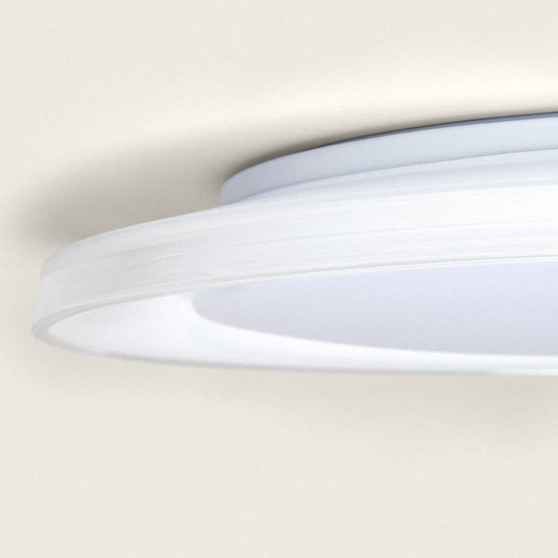 Plafon LED 24W Circular Metal CCT Seleccionável Karry