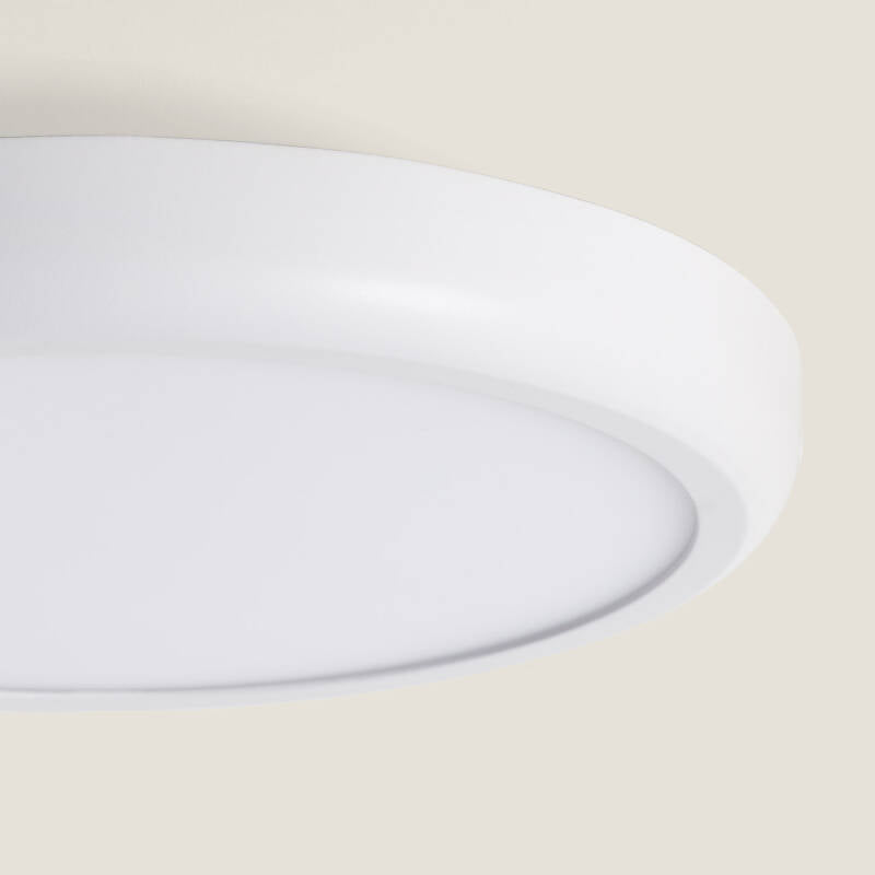 Plafón LED 24W Circular Metal Ø300 mm Design White
