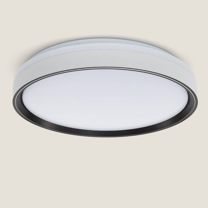 Plafon de teto LED circular de 24 W, Ø 400 mm, Nysted