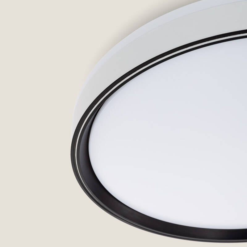 Plafon de teto LED circular de 24 W, Ø 400 mm, Nysted