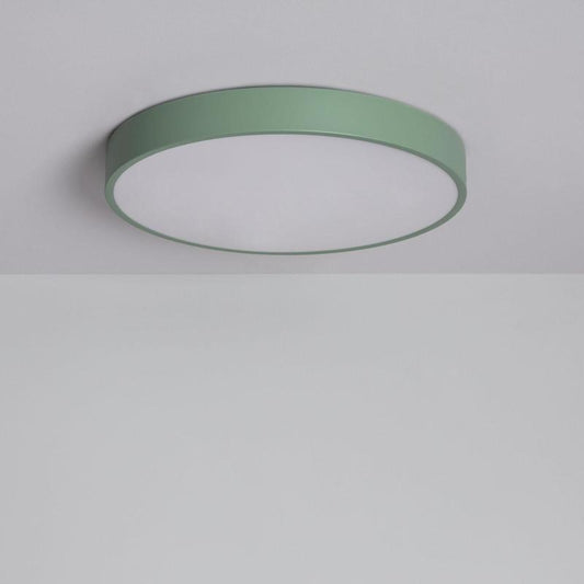 Plafon LED 24W Circular Metal Ø400 mm CCT Seleccionável Iris