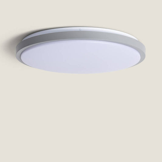Plafón LED 24W Circular Metal Ø500 mm CCT Seleccionável Bari