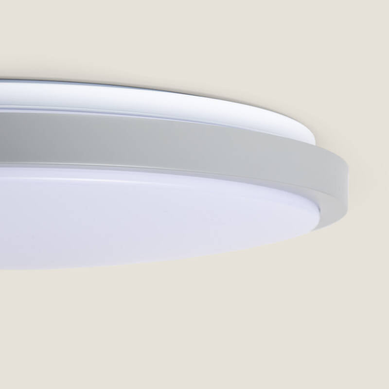 Plafón LED 24W Circular Metal Ø500 mm CCT Seleccionável Bari