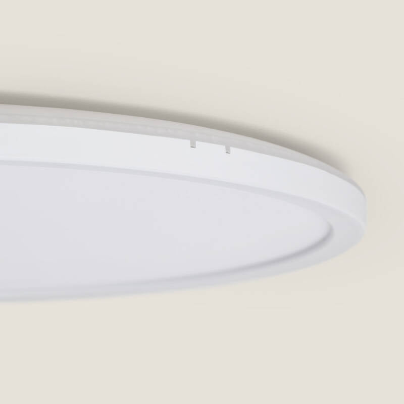 Plafon LED 24W Circular Regulável Ø420 mm Dupla Cara
