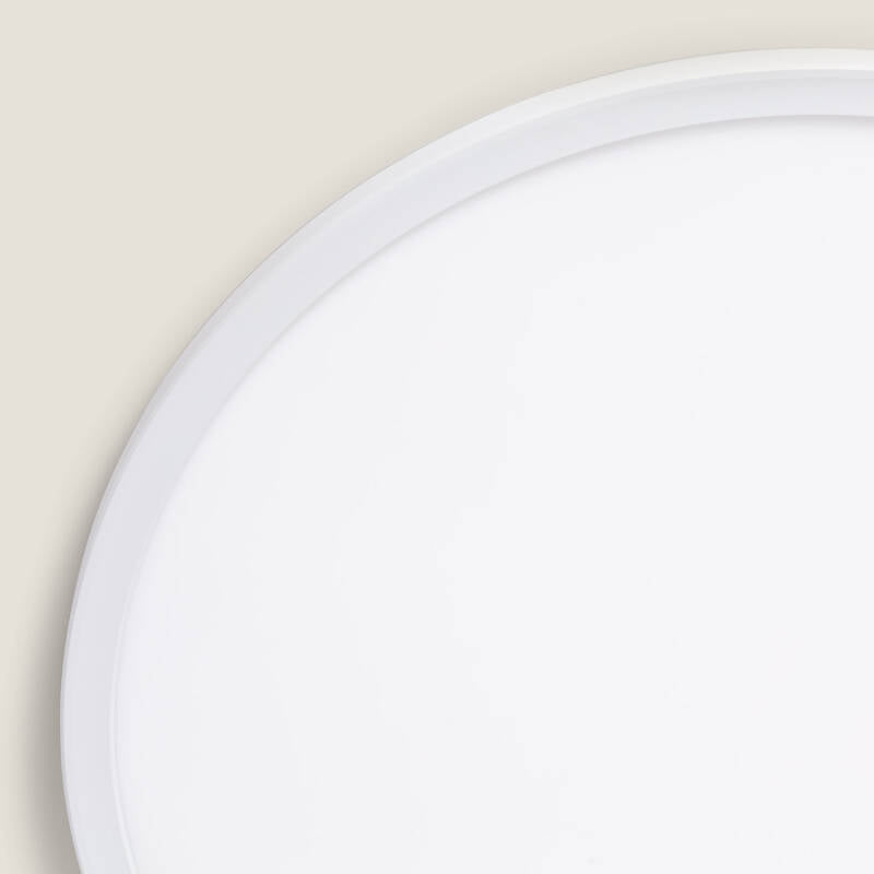 Plafon LED 24W Circular Regulável Ø420 mm Dupla Cara