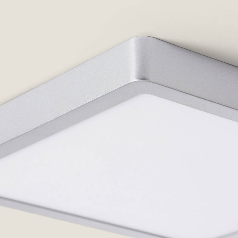 Plafon LED 24W Quadrado Alumínio 280x280 mm Slim CCT Seleccionável Galán SwitchDimm