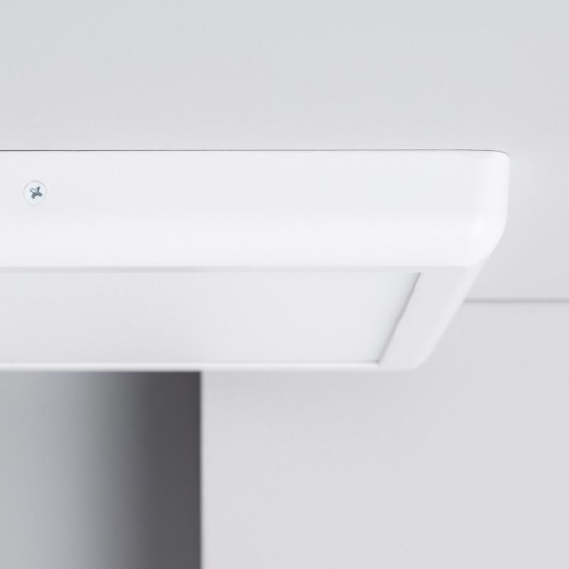Plafón LED 24W Quadrado Metal 300x300 mm Design White