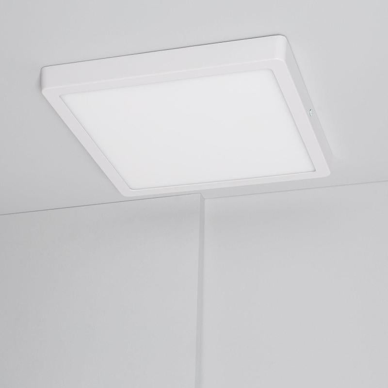 Plafón LED 24W Quadrado Superslim CCT Seleccionável 280x280 mm