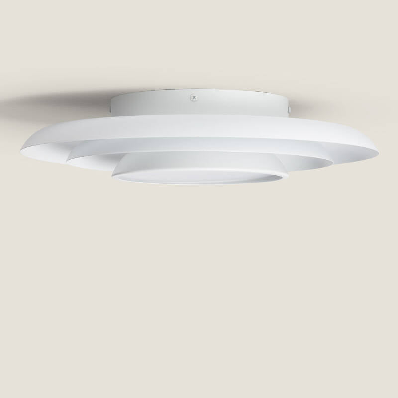 Plafon LED 26W Circular Metal Ø400 mm CCT Seleccionável Telmor