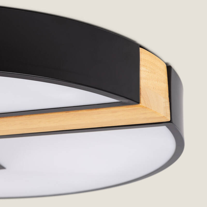 Plafón LED 27W Circular de Metal Ø500 mm CCT Seleccionável Brusk