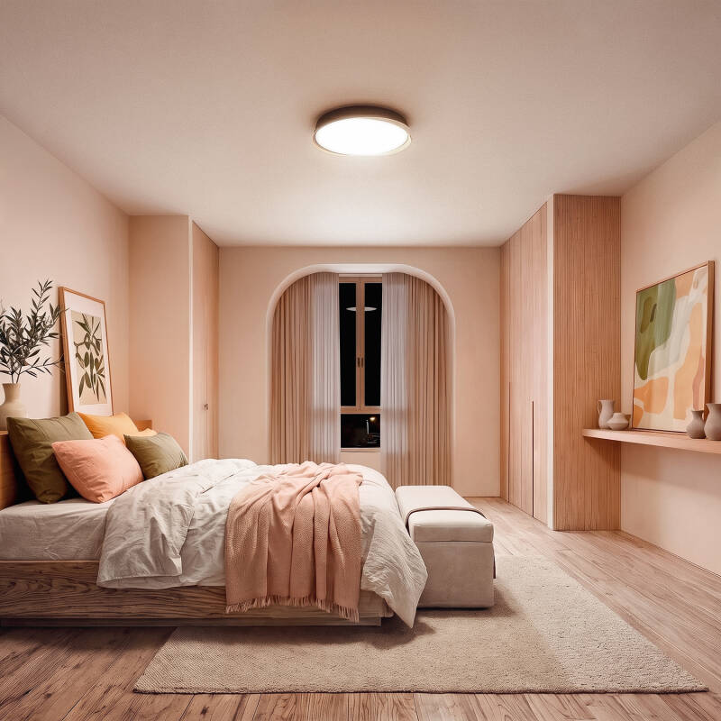 Plafon LED 28W Circular Ø420 mm CCT Seleccionável Nil