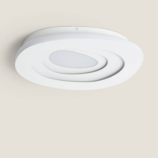 Plafon LED 28W Metal CCT Seleccionável Zarek Ø400 mm