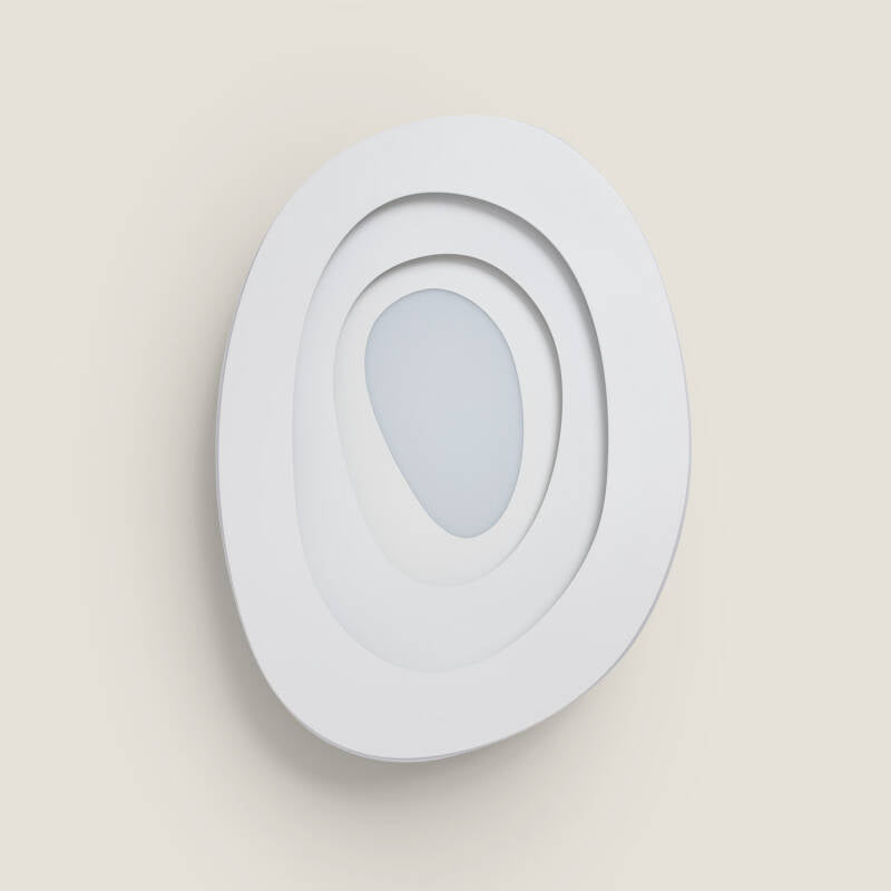Plafon LED 28W Metal CCT Seleccionável Zarek Ø400 mm