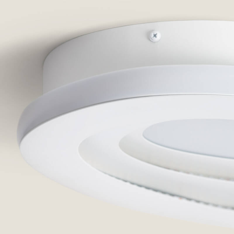 Plafon LED 28W Metal CCT Seleccionável Zarek Ø400 mm