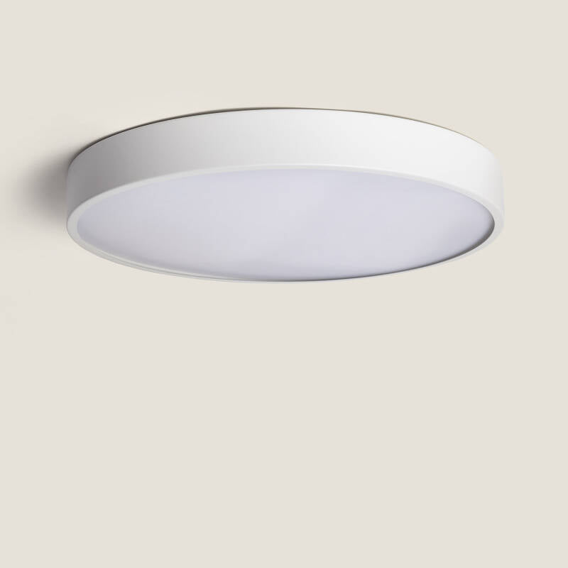 Plafón LED 30W Circular Metal Ø400 mm CCT Seleccionável Hidria