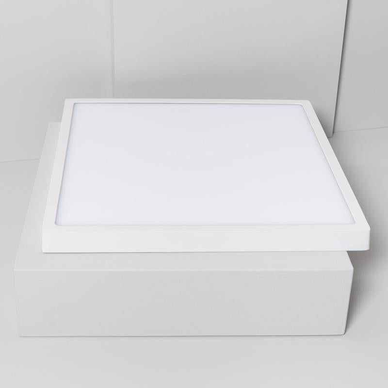 Plafón LED 30W Quadrado Superslim CCT Seleccionável 400x400 mm