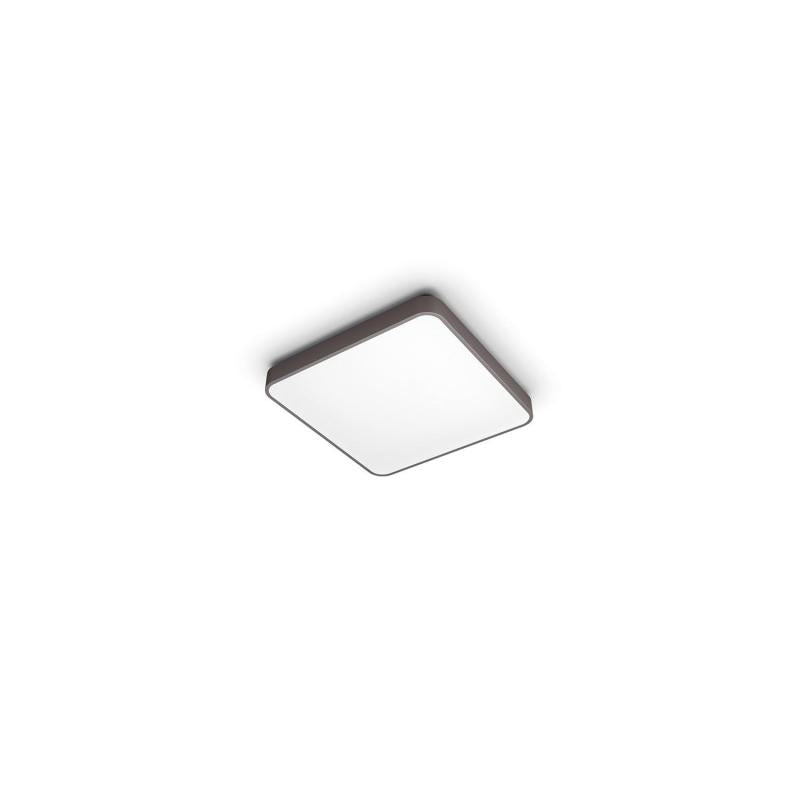 Plafón LED 32W CCT Seleccionável Marrom Quadrado PHILIPS com Controlo