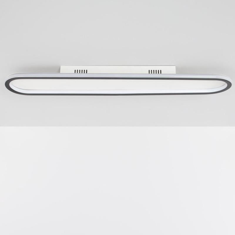 Plafon LED 35W Alumínio Black Renoir