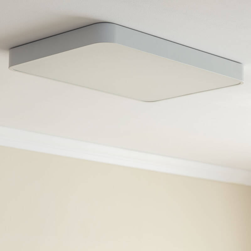 Plafón LED 40W Retangular Metal 600x400 mm CCT Seleccionável Hidria