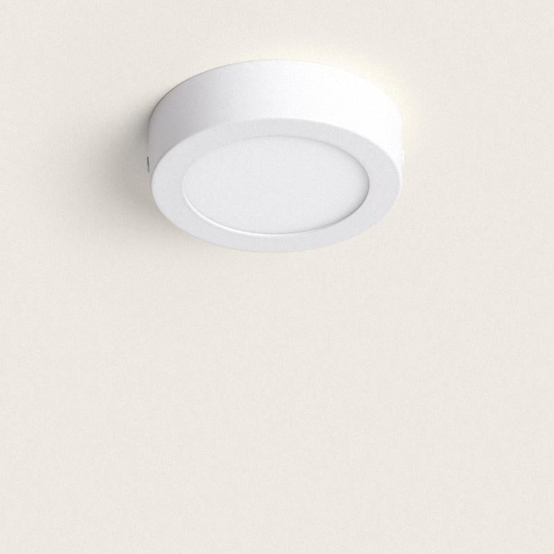 Plafón LED 6W Circular Superslim CCT Seleccionável Ø110 mm