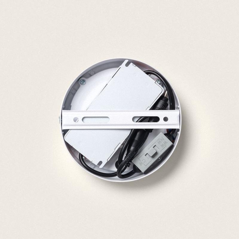 Plafón LED 6W Circular Superslim CCT Seleccionável Ø110 mm